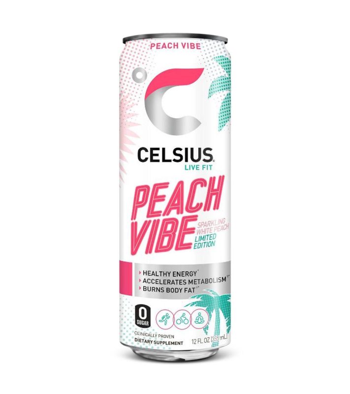 Celsius Sparking Peach Vibe