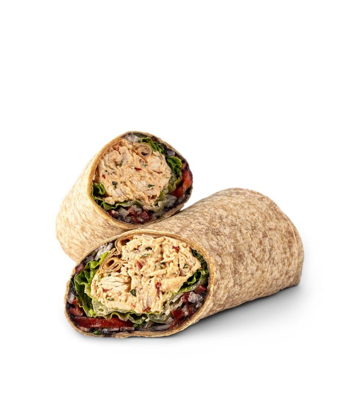 mexican chicken whole wheat wrap